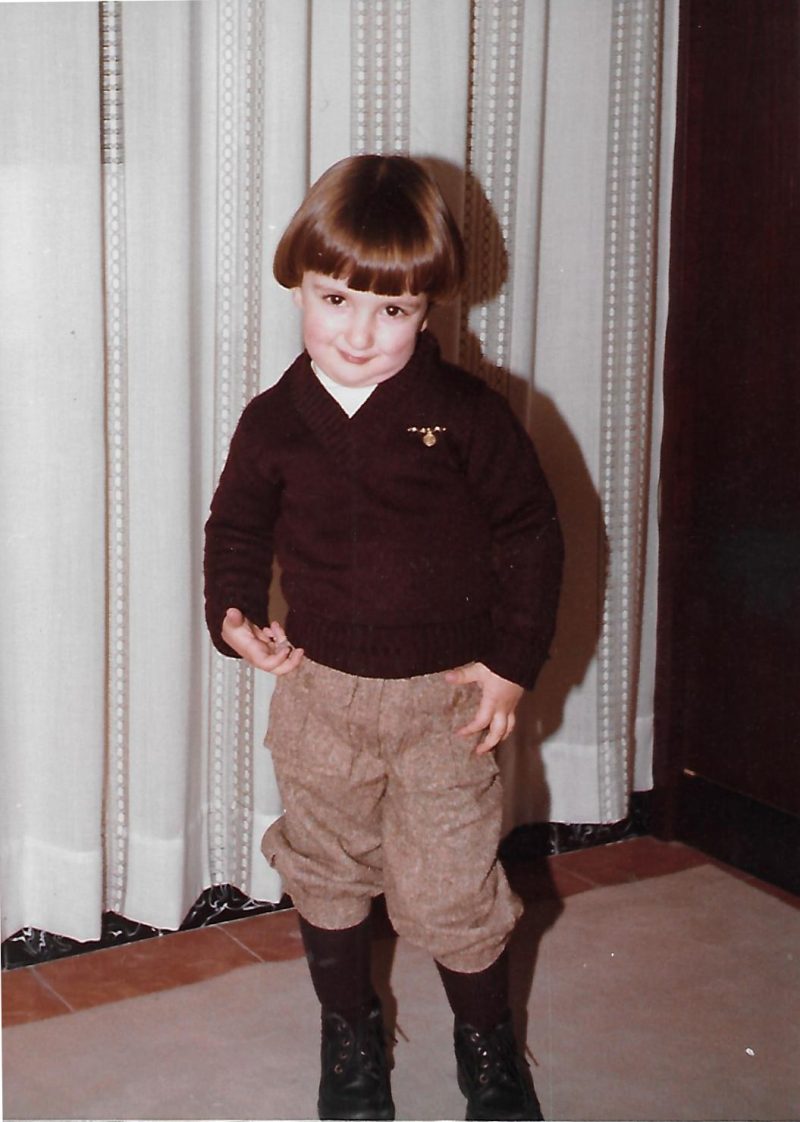 Jaume va començar a fer el pallasso des de ben petit